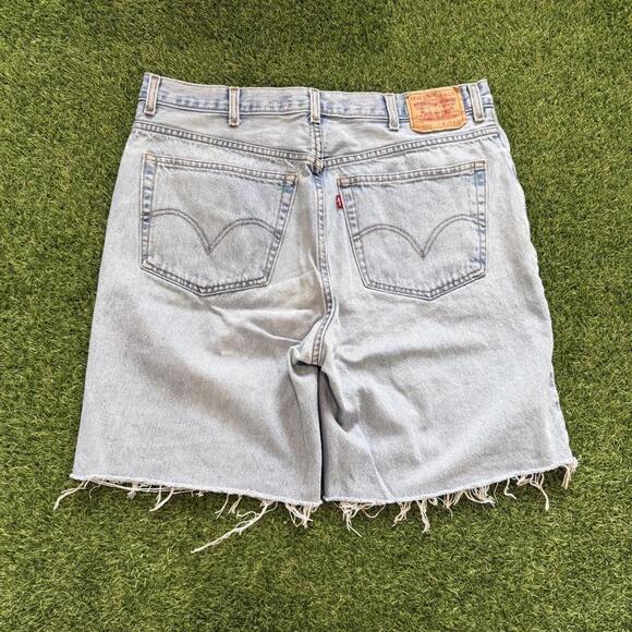 Levi's Other - Vintage 90s Levi’s Baggy Jean Shorts Waist 38